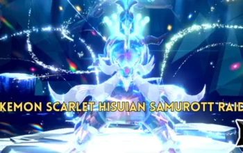 Pokemon Scarlet Hisuian Samurott Raid