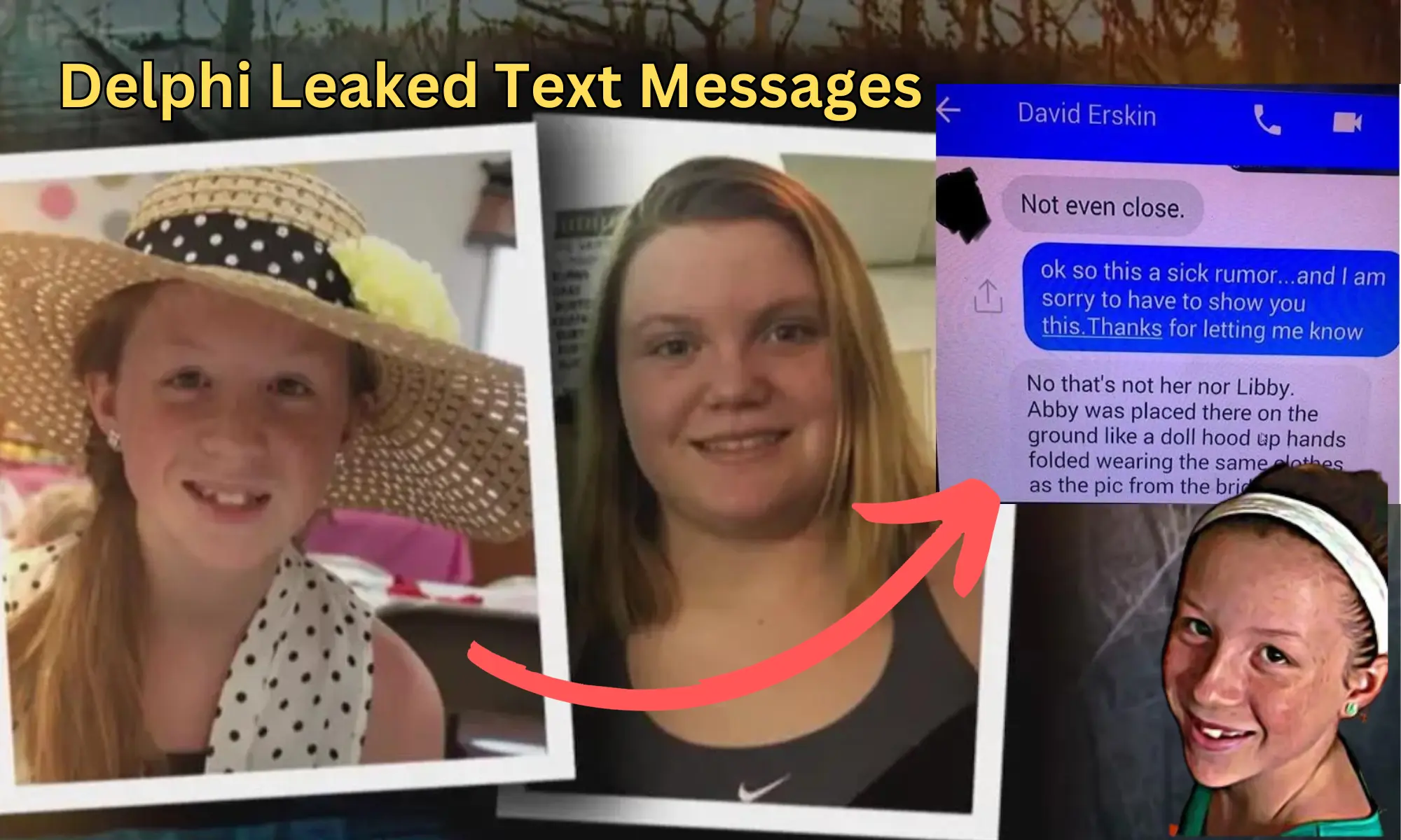 delphi leaked text messages